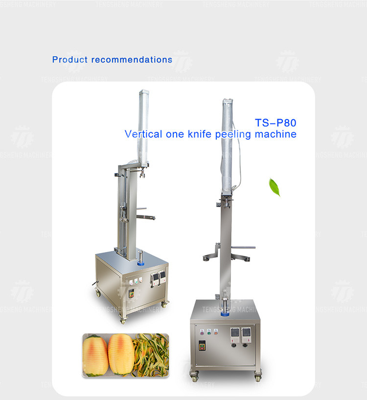 Membrane Unpicked Crackless Fruit And Vegetable Peeler Machine 2 Heads White Gourd