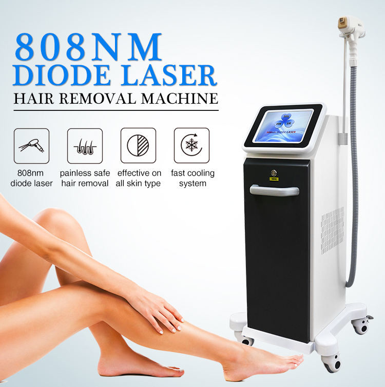 Skin Rejuvenation Diode Machine 808 Laser Full Body Laser Hair Removal Machine