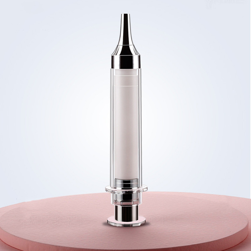 Prefilled Syringe Lip Eye Lift Acrylic Airless Bottle 10ML UV Plating