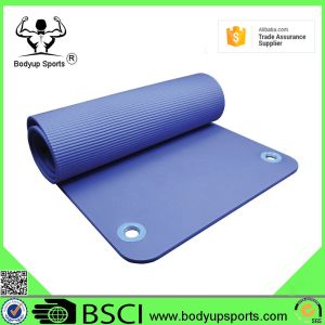  Good Quality Exercise Mat Thick NBR Yoga Mat with Ring Manufactures