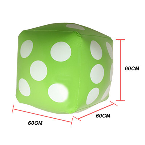 Family Birthday Gifts Inflatable Dice Toy for Small Game