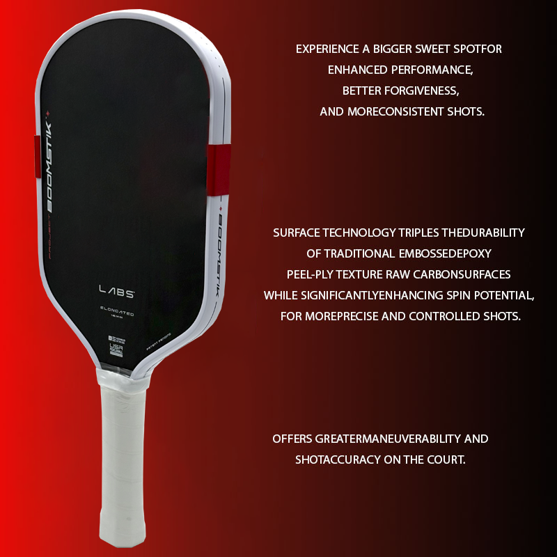 Boomstick Explosive Power Slender BoomCore MOI Tuning System 16mm Graphite T700