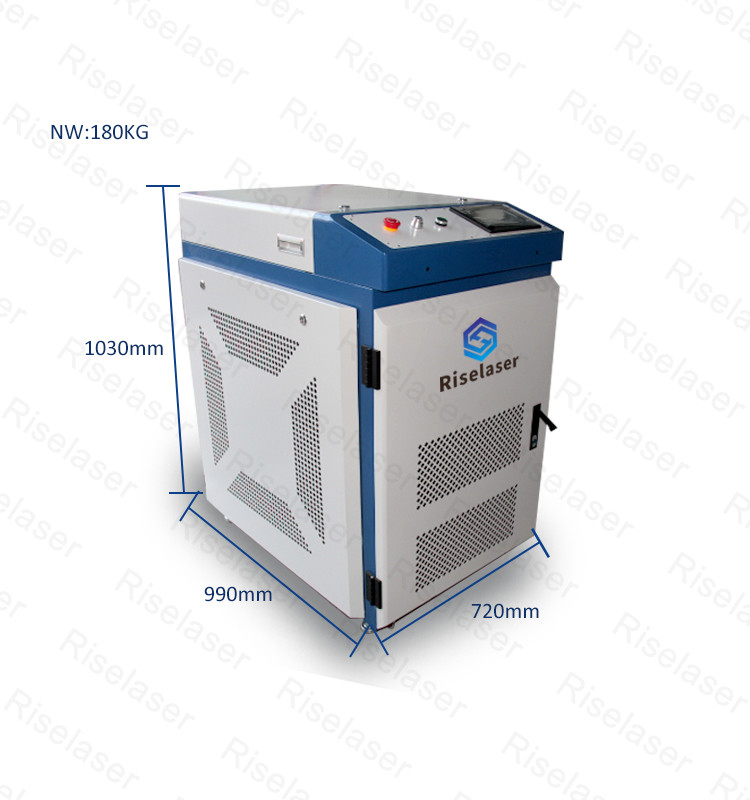 1500w Rust Remover Laser Cleaning Machine Remove Rust From Iron