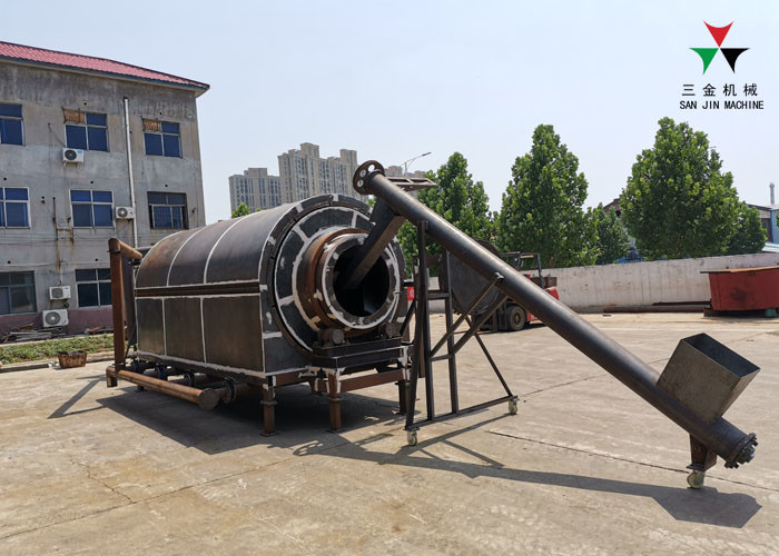 Biochar Charcoal Kiln Olive Nuclear Charcoal Carbonization Machine