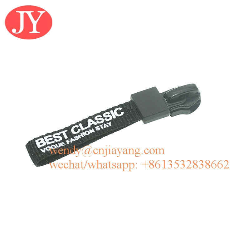 Jiayang Heavy Duty U Shape Nylon Zipper Pulls Zipper Tags Zipper Extension Replacement for Cord