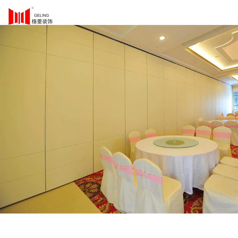  Soundproof Movable Modular Partition Wall 95mm Thickness Fabric Surface Manufactures
