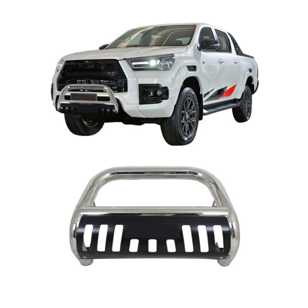 Factory Selling 4x4 Truck Bull Bar Stainless Steel For Front Bumper Toyota Hilux