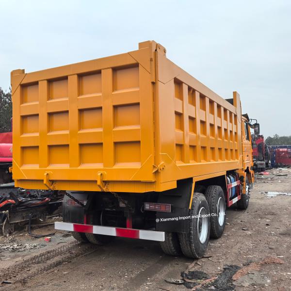 Shacman Delong F3000 6x4 380 HP Left Rudder Euro 2 Emission Standard Used Dump