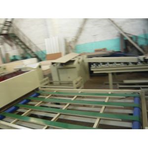 Light Weight Wall Panel Forming Machine for Mgo / Mgcl / Fiber Glass Mesh Raw