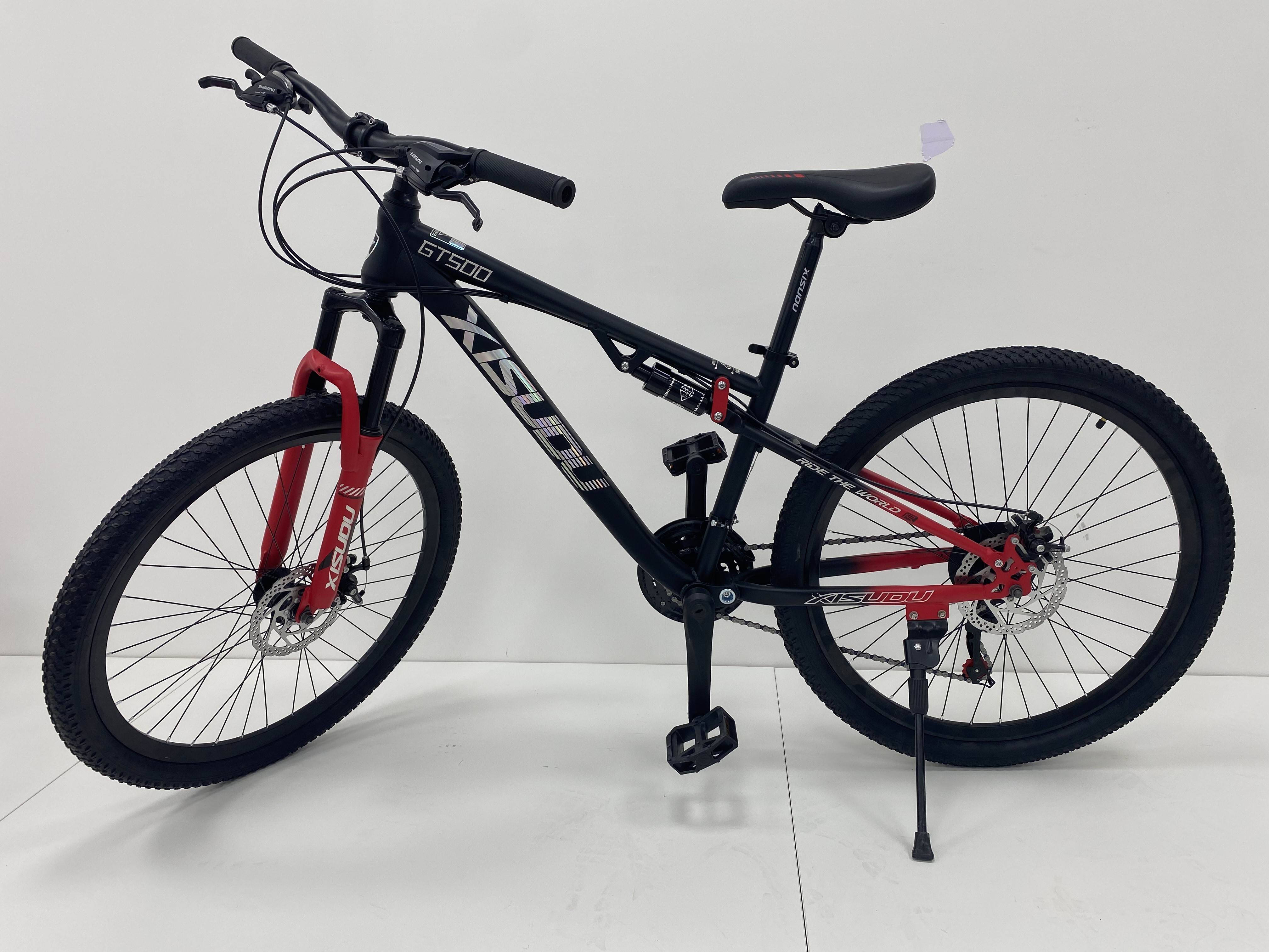 26" Wheel Folding Mountain Bike Derailleur 18 Gears OEM/ODM Rear Wheal Disc Brake