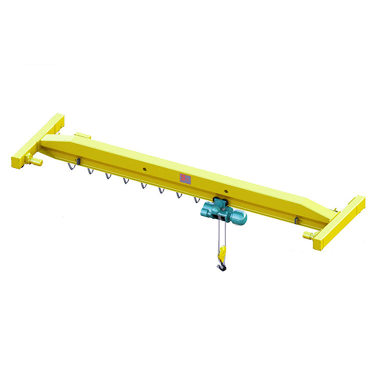 Electric Hoist Single Girder Overhead Crane 20t Load For Workshop