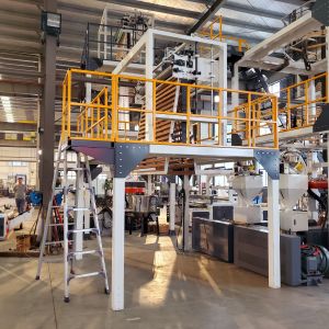 Ab Ldpe Agriculture Plastic Film Blowing Machine With Big Width