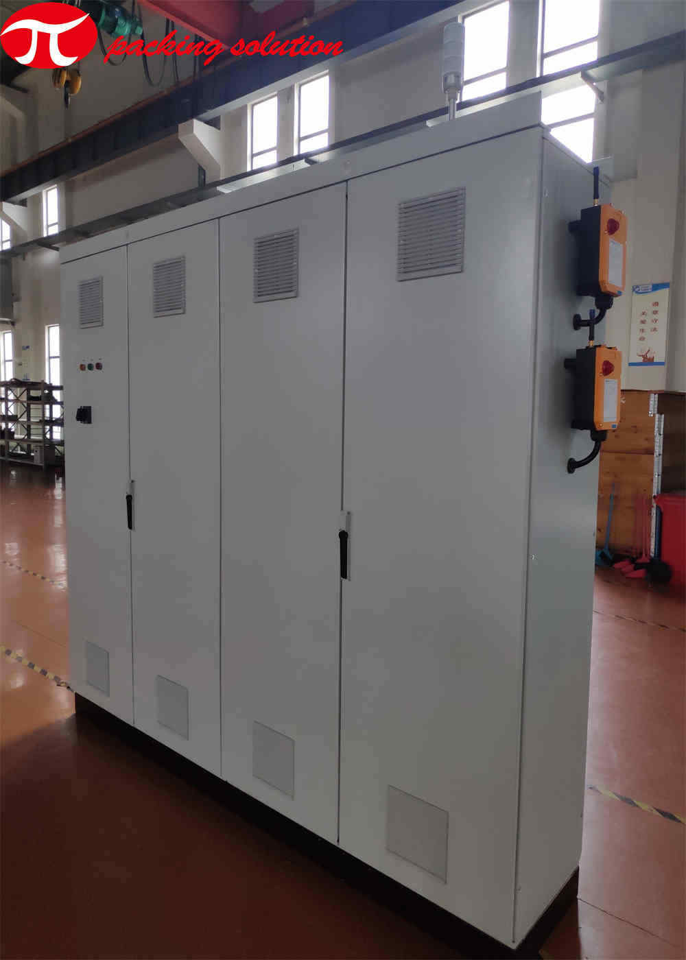 ID 800mm Copper Coil Packaging Line Copper Tape Coil Wrapping Machine