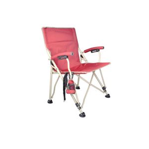 China 600x300D Polyester Folding Camping Chairs With Padded Armrests on sale