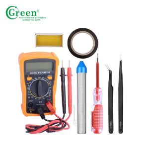 Digital Multimeter Electronics Soldering Kit , Portable Soldering Accessories