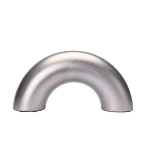 Butted Welded Clamped Threaded DN15 180 Degree Elbow Bend