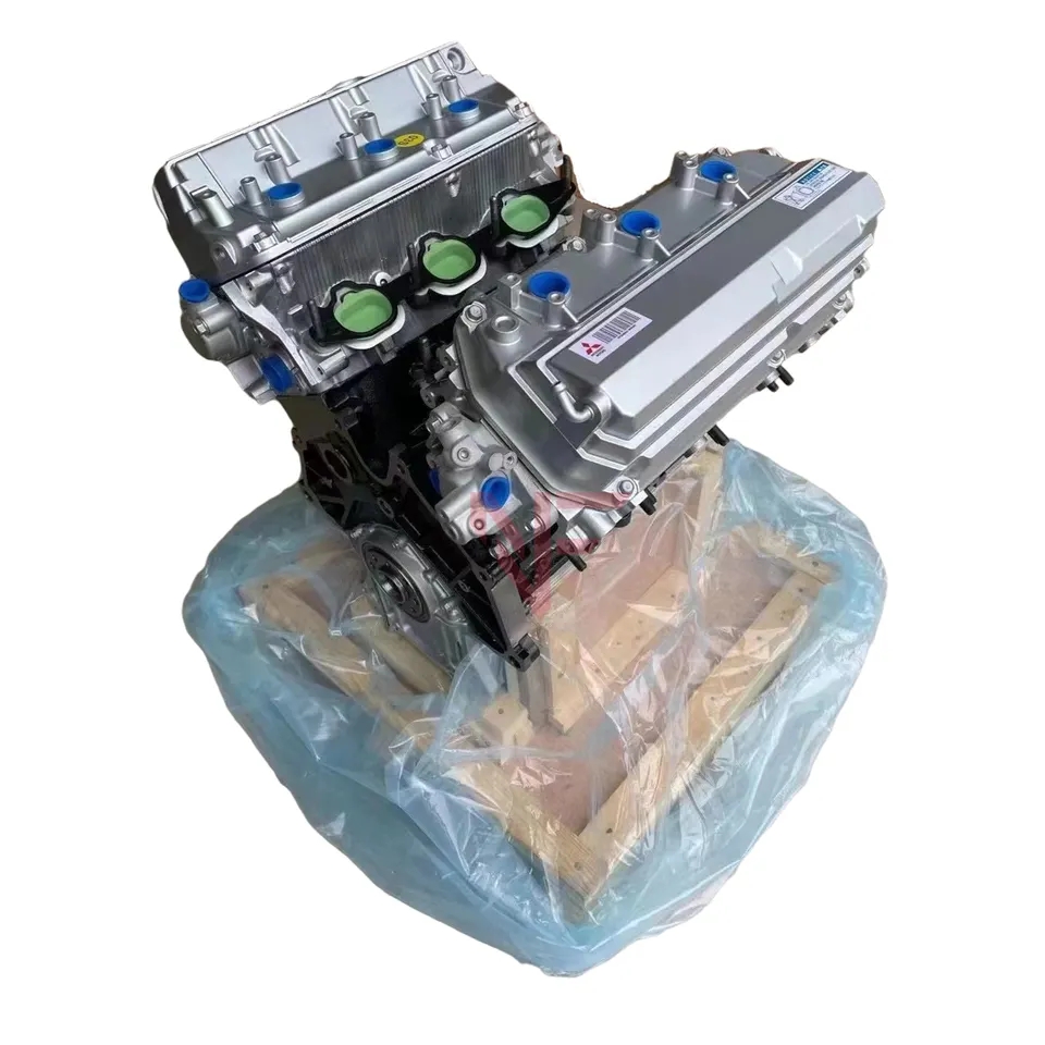 3.8 AWD Pajero Klasseic Auto Engine Assembly for Mitsubishi 3.8L 6G75 Long Block Motor