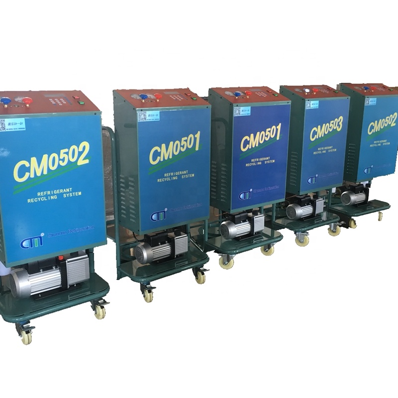 ac refrigerant recovery vapor pump explosion proof ISO tank recovery charging machine gas charging equipment