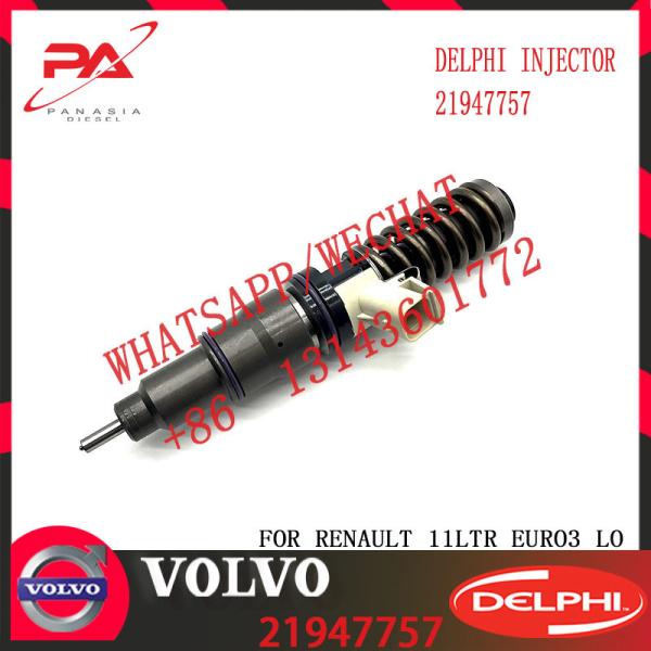 EUI Unit Injector 21947757 Diesel Fuel Injector BEBE4D44001 For RENAULT 11LTR