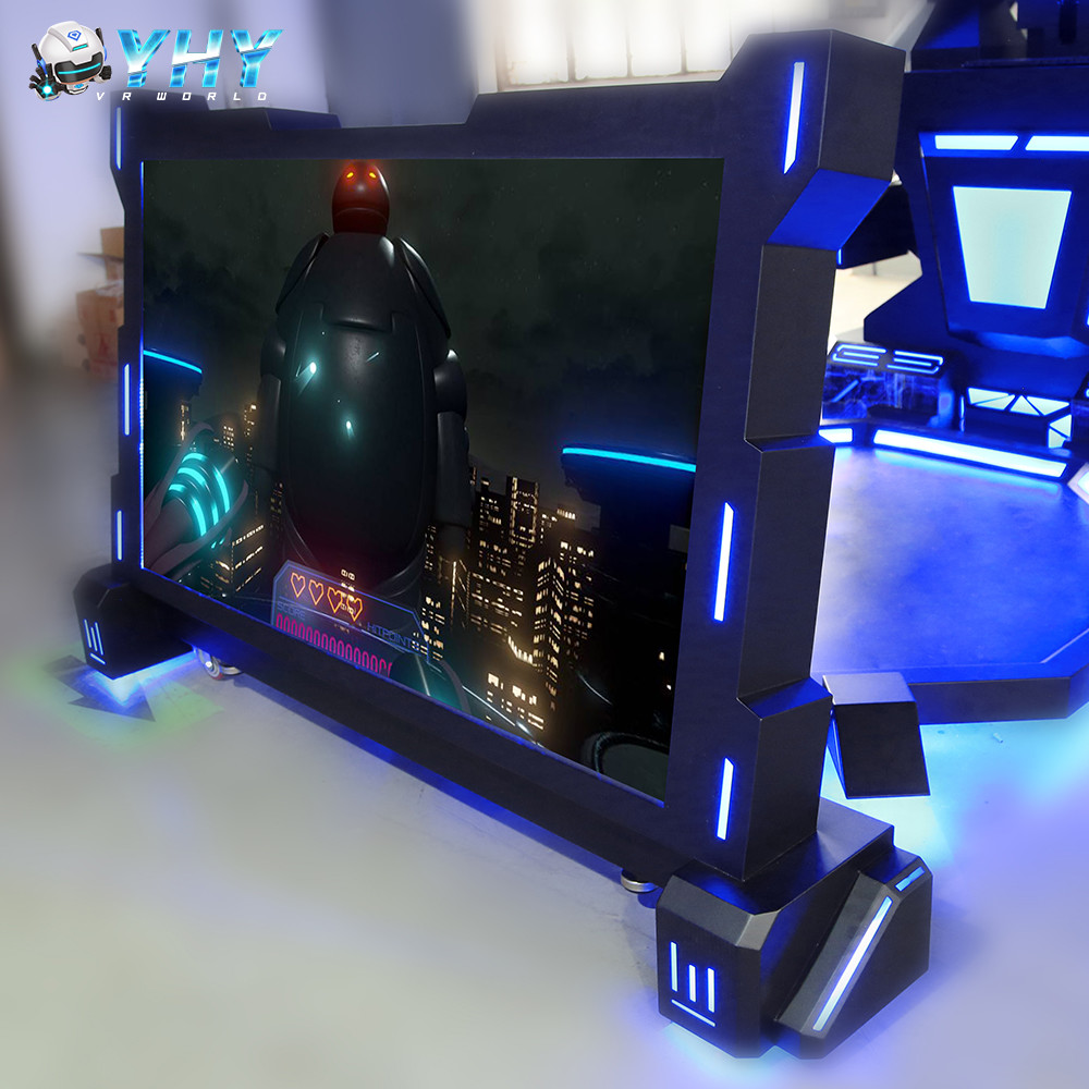 One Player VR Dancing Machine With HTC COSMOS VR Game Shooting Simulator