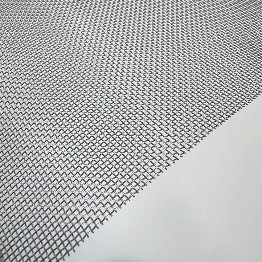 Alkali Resistance 304l Ss Woven Wire Mesh Ultra Fine Weave 500 Micron Filter Netting