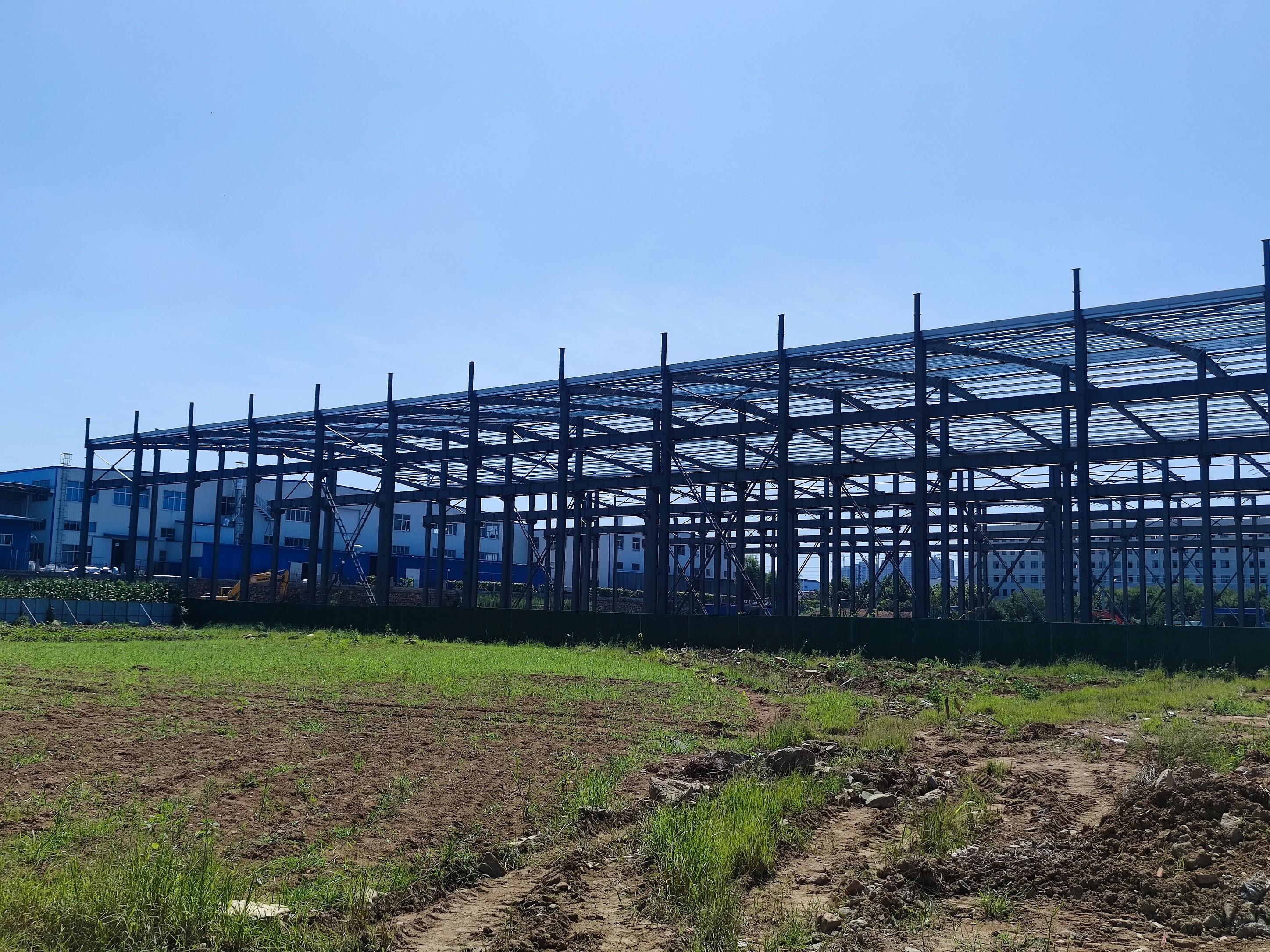 Pre Engineered Structural Industrial Building Construction Workshop One Stop Solution