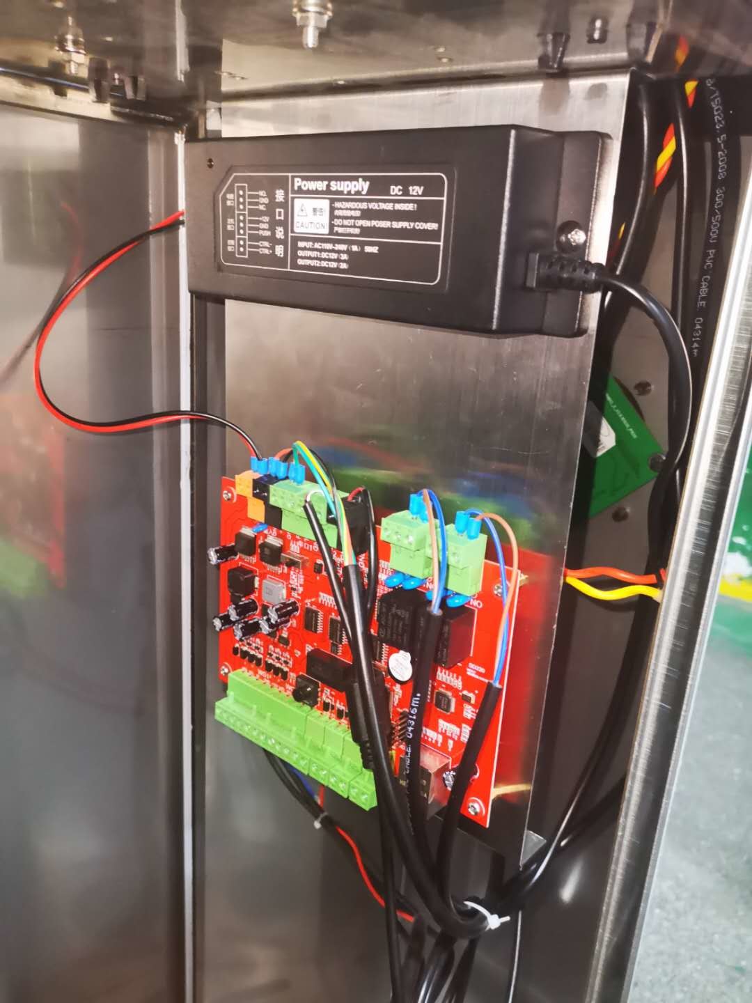 Security Systems Barcode Scanner Turnstile 240V AC Fast Passing