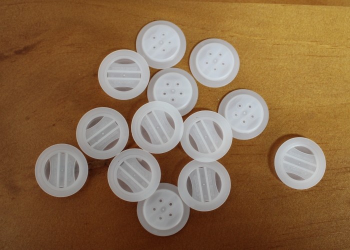 Mini Clear One Way Air Vent Valve Seal Pressed On Paper - Plastics Compound Sacks