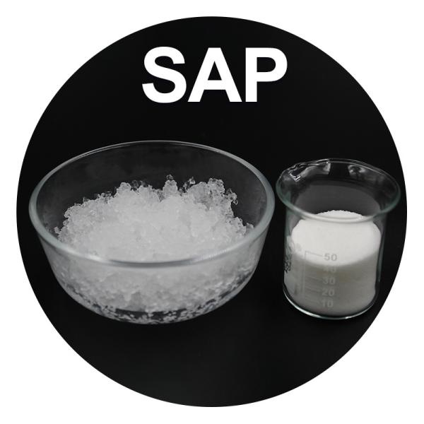 Quality Industrial Sodium Polyacrylate SAP Super Absorbent Polymer for sale
