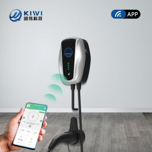 50Hz±10Hz Grid Frequency Type 2 EV Charging Station with Kiwi Mini Ocpp 7kw Wall