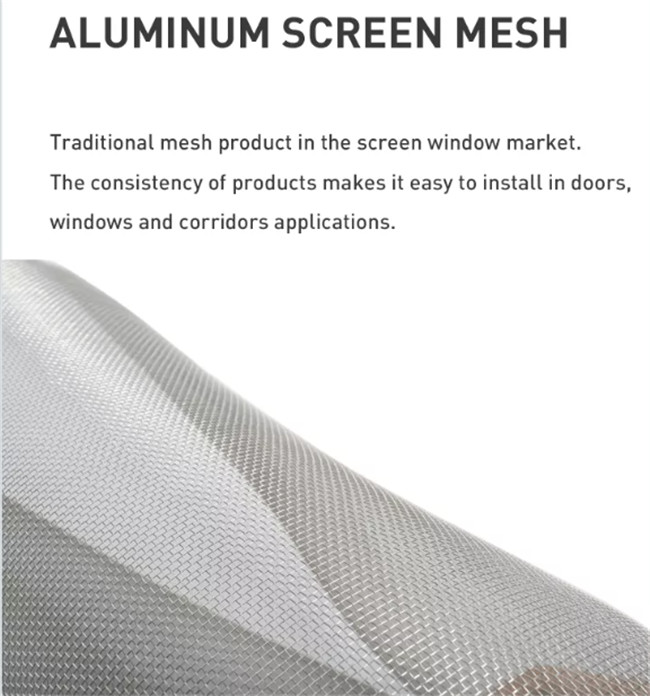 16x16 Window Screen Wire Mesh Light Weight Aluminum Alloy For Mosquito Netting