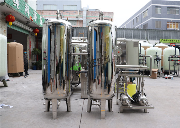 CE Seawater Desalination Equipment / Reverse Osmosis Water Purification Machine