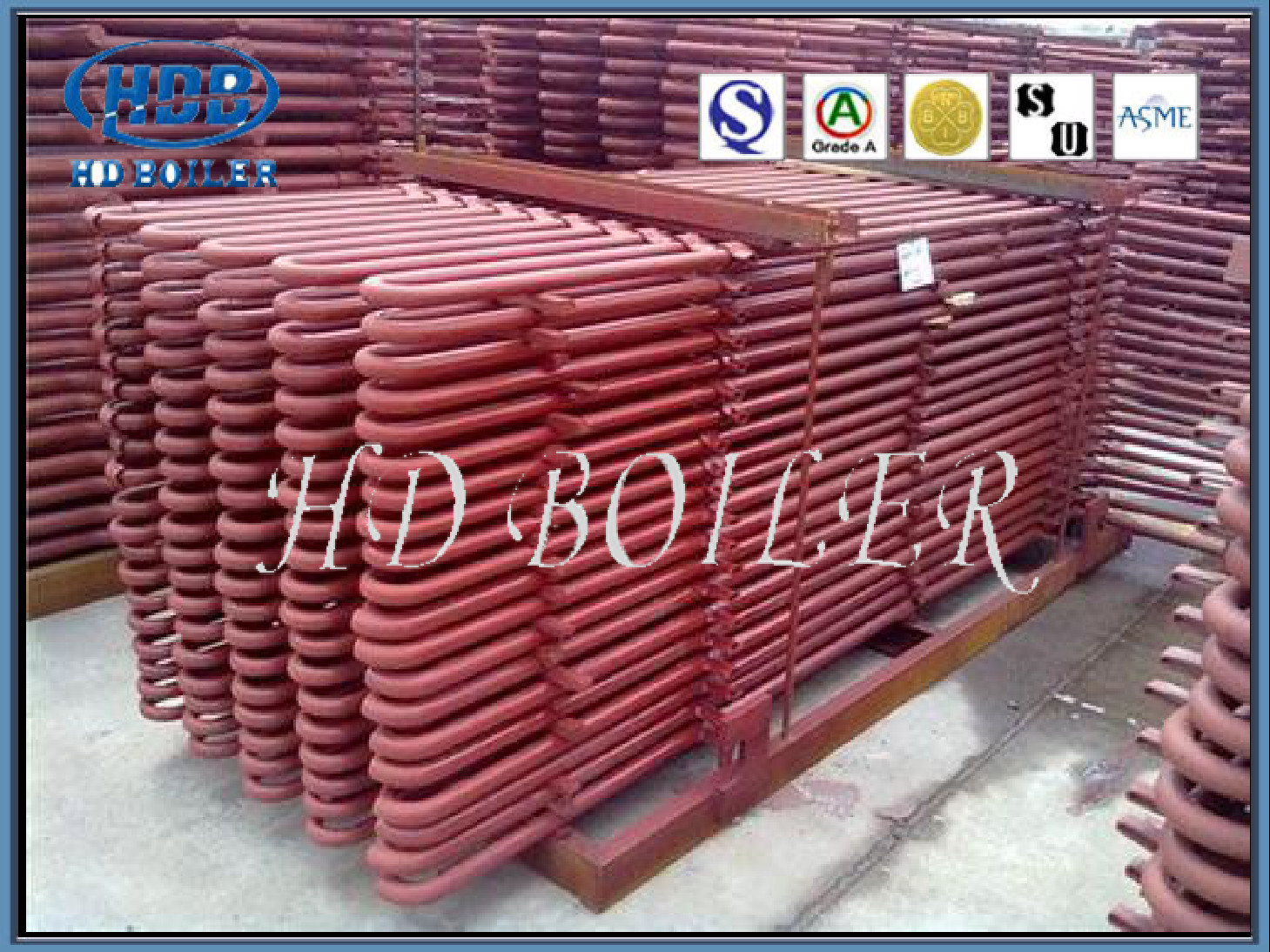 Carbon Steel/Stainless Steel Economizer Module with Manifold Header For Coal-fired Boilers