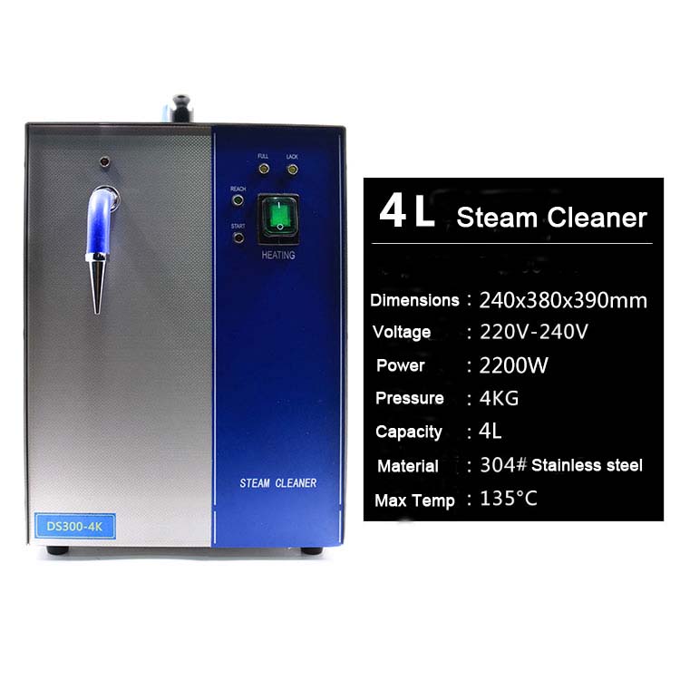 110V/220V Jewelry Cleaning Machines 4L 2200W Jewelry Steam Cleaner