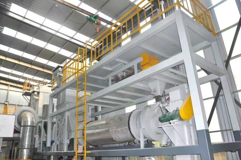 Self Cleaning Raw Material Gypsum Production Line For Type II Anhydrous High Temperature Corrosion Resistant