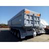 Buy cheap U Shape Tractor Trailer Truck / 4 Axle Dump Truck Tipper With 35m3 Cargo Box from wholesalers