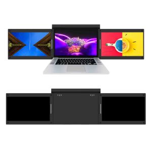 13.3" Dual Monitor Triple Screen Laptop Extender FHD 1080P For 13"-17" Laptops