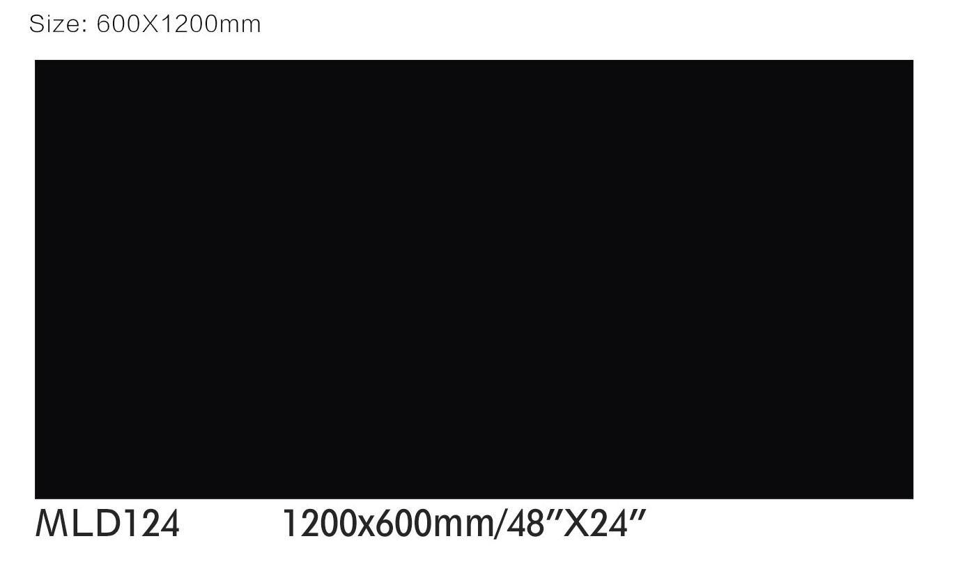 Rectangle 600x1200mm Indoor Wall Tiles And Black Stunning Baby Face Porcelain Tile For Shower And Project