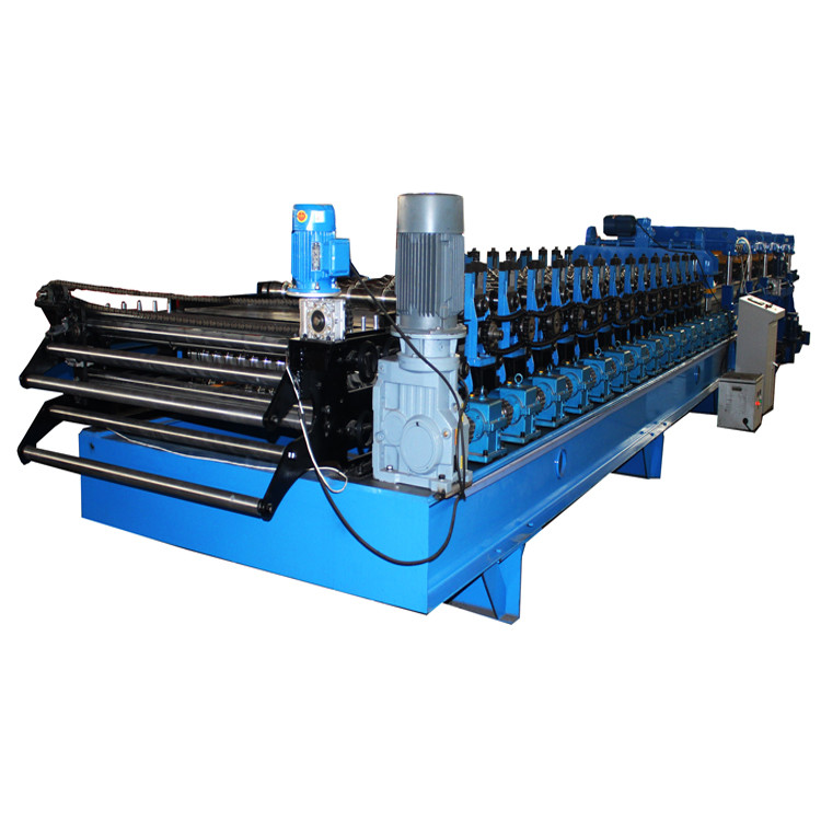 Roof Panel Double Layer Sheet Metal Roll Forming Machine Full Auto