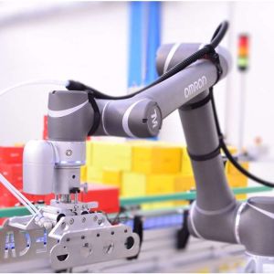 Robot Arm 6 Axis OMRON TM14M Cobot Payload 14kg With Visual Camera For Handling