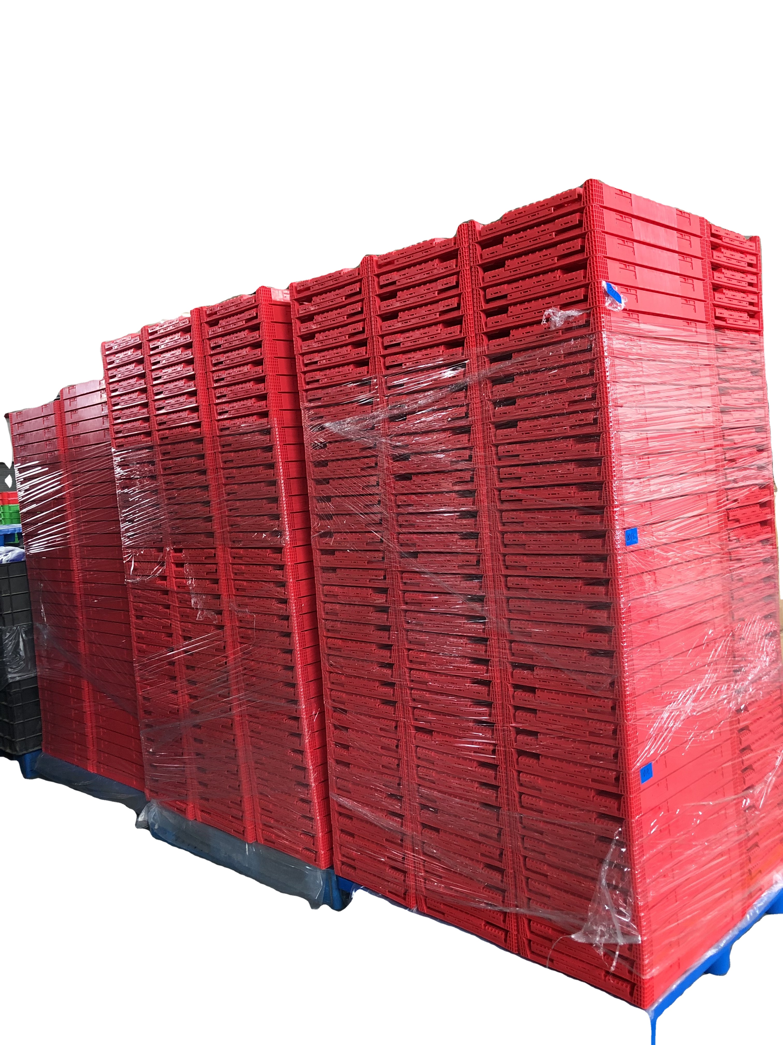 Customized Logo Foldable Toy Storage Basket Collapsible Mesh Crate for Easy Transport