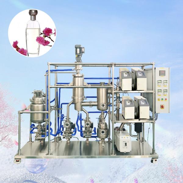 Perfume Rosemary Essential Oil Distillation Equipment Short Path Molecular