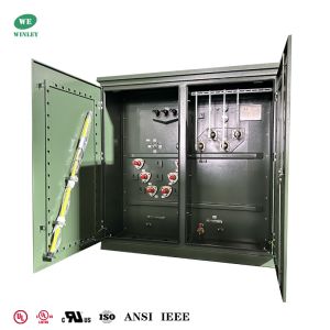 China 2000Kva Three Phase Pad Mounted Transformer 2MVA 12.47KV To 480V Meet DOE Efficiency Values With UL listed on sale