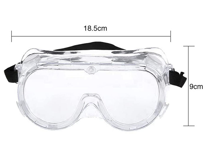 CE FDA Certificates Medical Protective Goggles PC Double Layer Lens