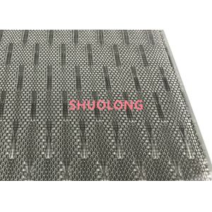 China Stainless Steel Woven Laminated Glass Metal Mesh With Wire Mesh Inter Layer on sale