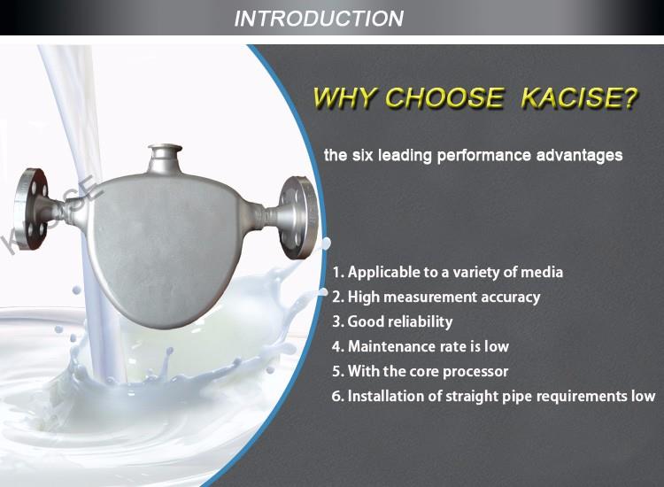 Milk mass flow meter for hot sale