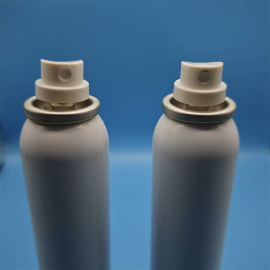 Compact Leak-Proof Fine Mist Dispenser Mechanism for Travel-Size Toiletries and Personal Care Sprays with TSA-Compliant Design