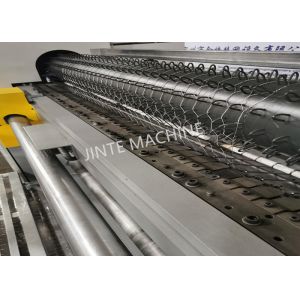 13.9kw Galvanized Hexagonal Wire Mesh Machine For Chicken