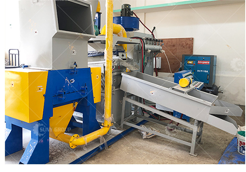 High Copper Purity Super Performance Copper Plastic Separator Dry Type Copper Wire Granulator Machine