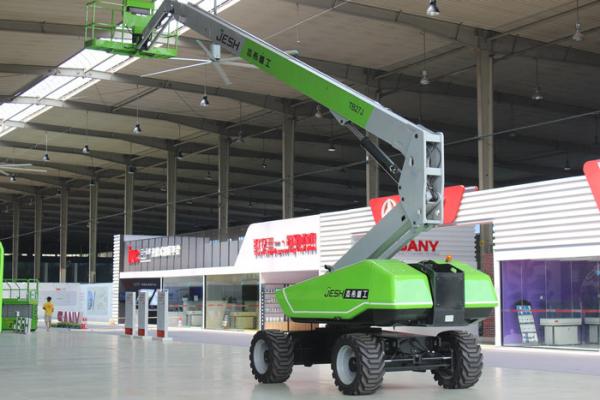 TB27J Mobile Lift Platform Telescopic Boom Lift Designed to Withstand Harsh